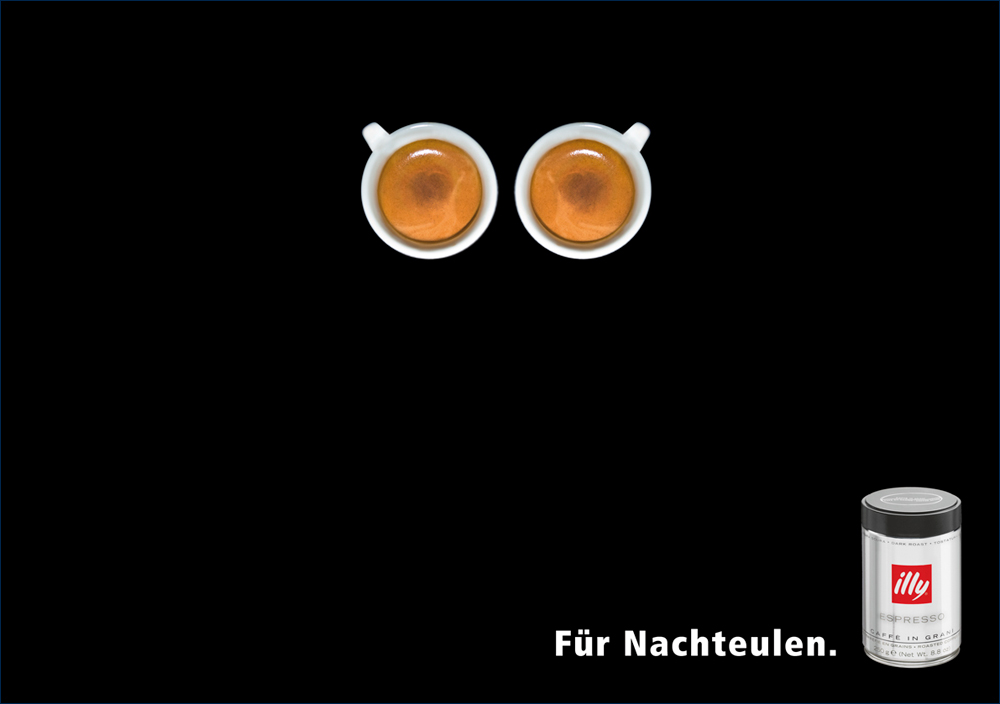 Plakatwerbung illy Plakatwerbung illy