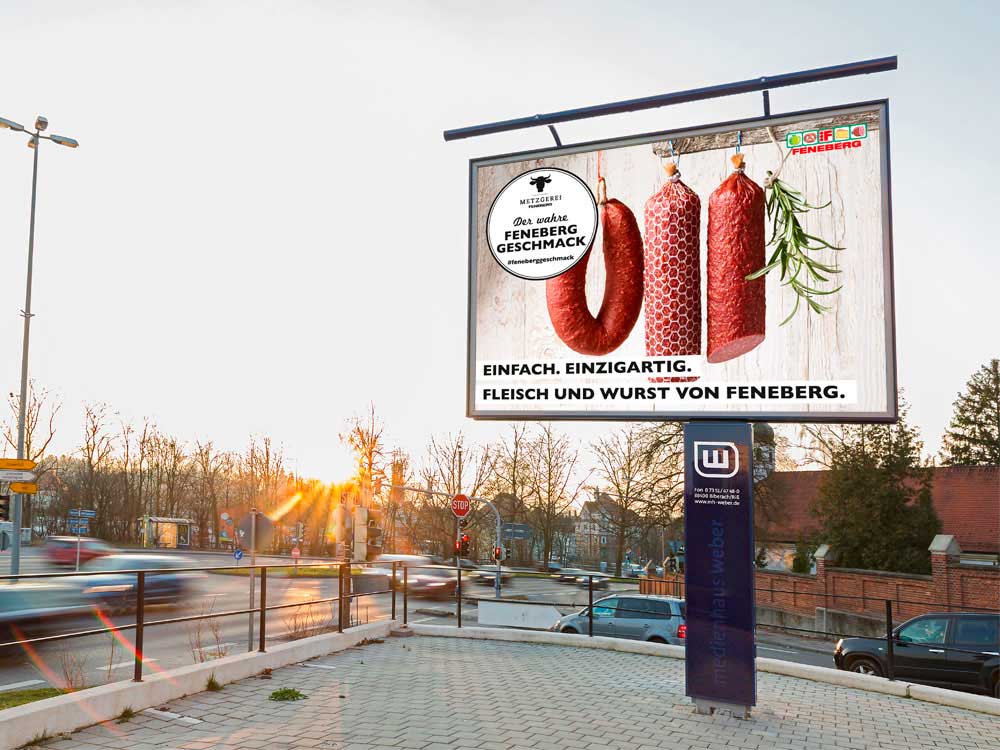 Feneberg Plakatwerbung Feneberg Plakatwerbung