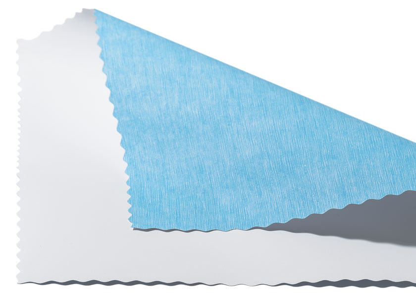 Affichenpapier mit blauer Rückseite Affichenpapier mit blauer Rückseite