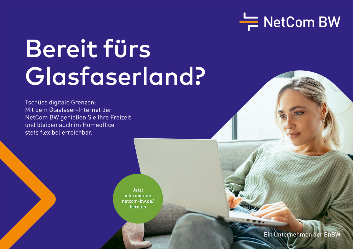NetComBW Glasfaser Motiv NetComBW Glasfaser Motiv